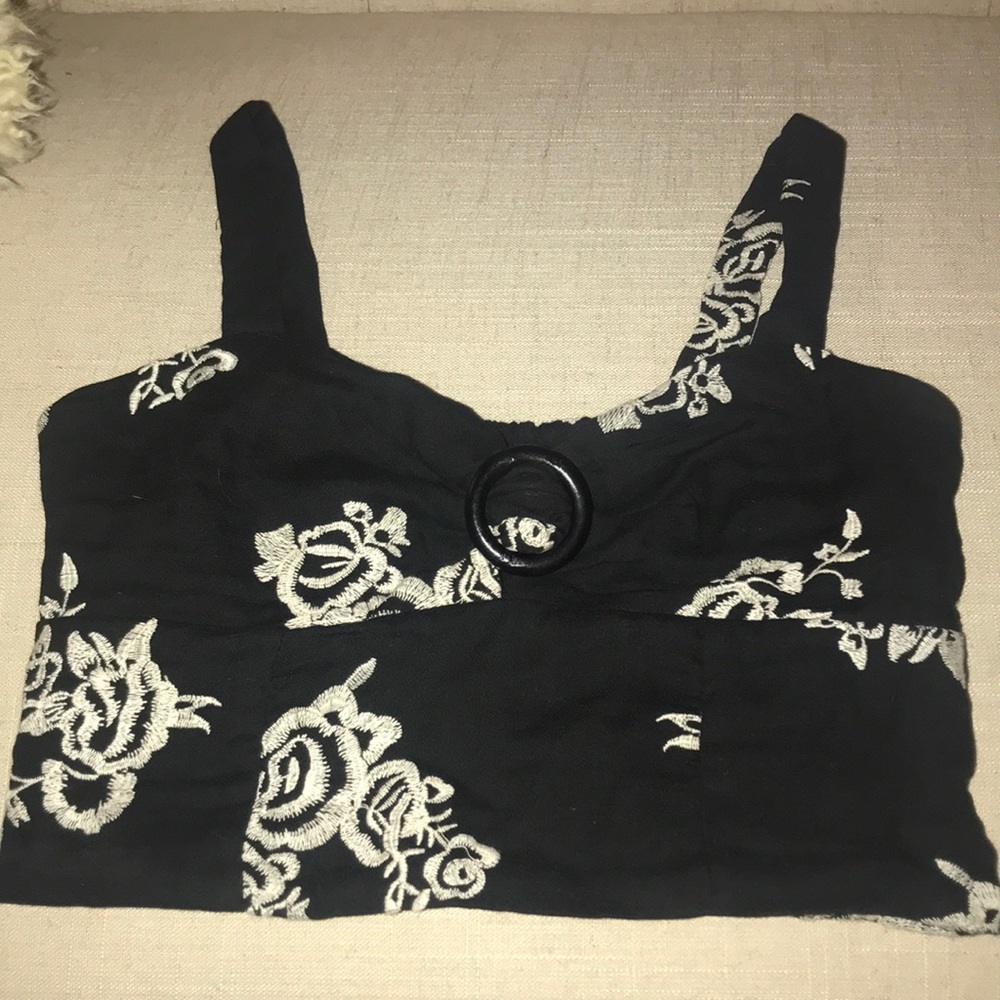 Floral Crop Top